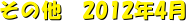 ̑@2012N4