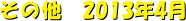 ̑@2013N4