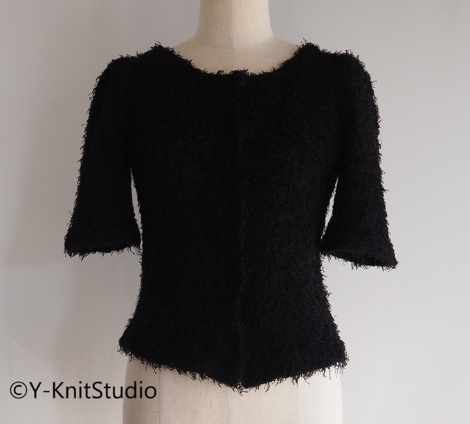 ニットジャケット、knit jacket
