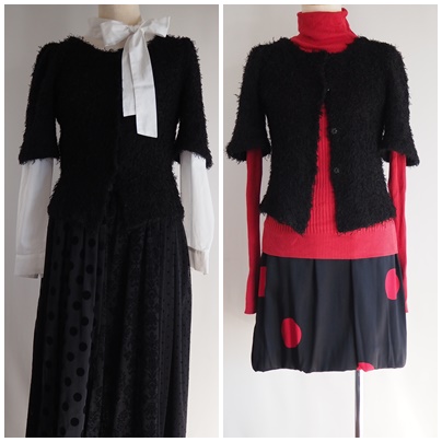 ニットジャケット、knit jacket