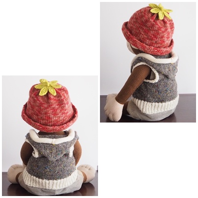 いちごのプチ帽 Strawberry hat petit　