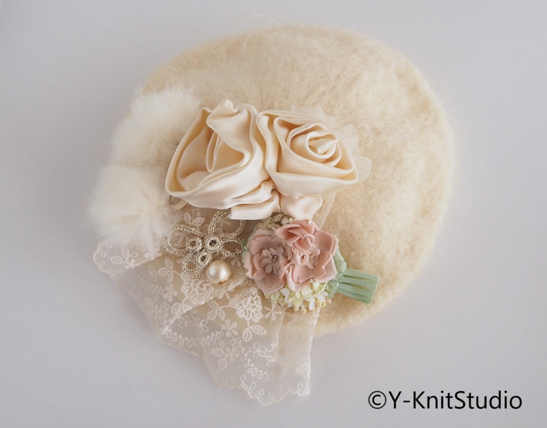 プチベレー帽、small beret