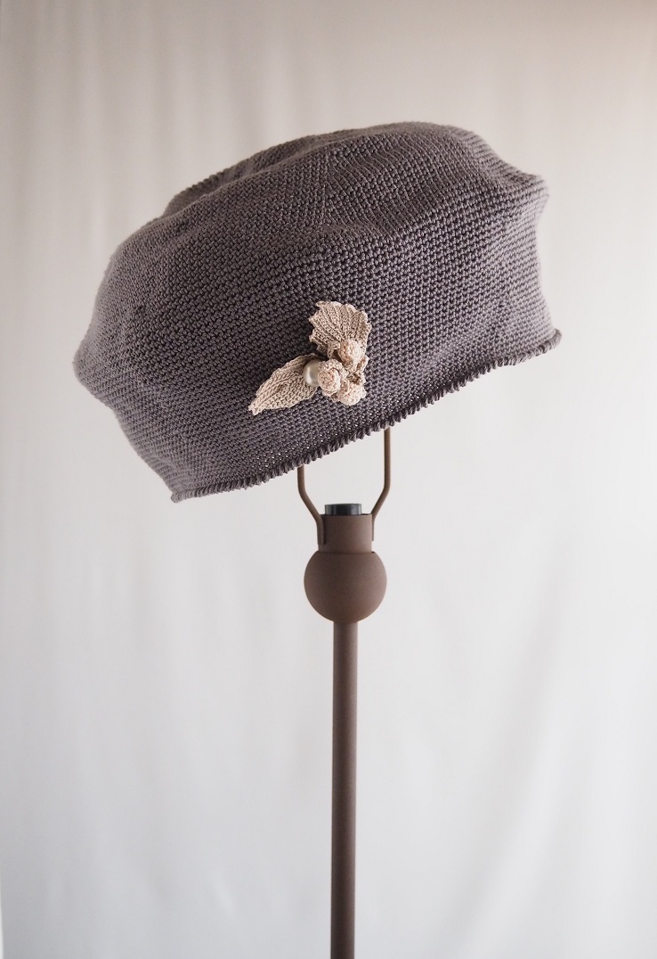 カギ編み木の実、crochet tree seeds