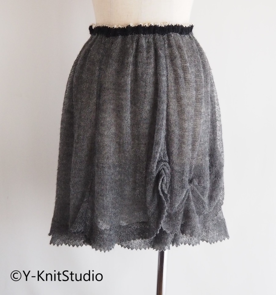 ニットスカート、Knit Skirt 