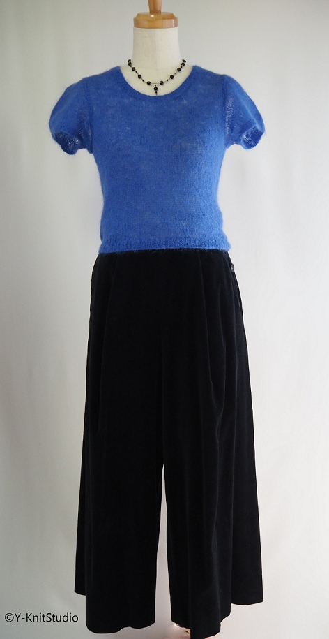 モヘアセーター、wool sweater