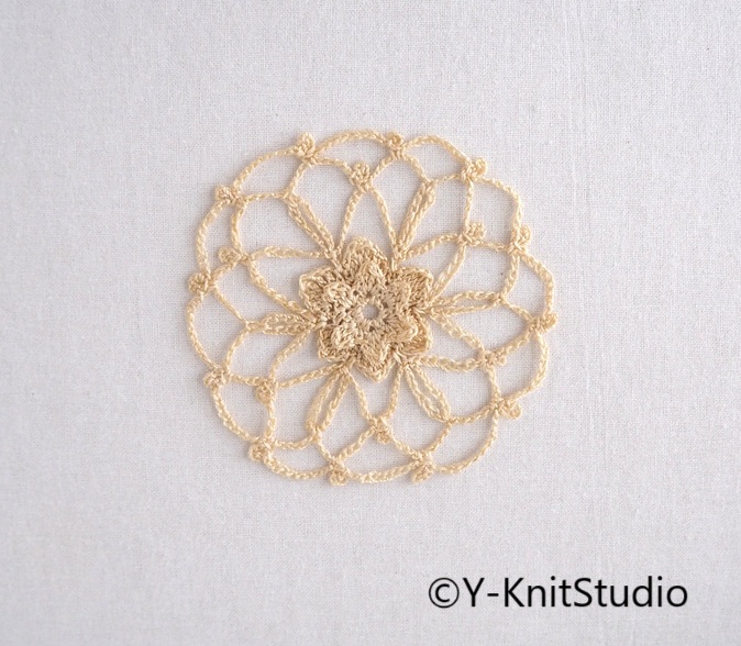 花のレース　the floral lace work