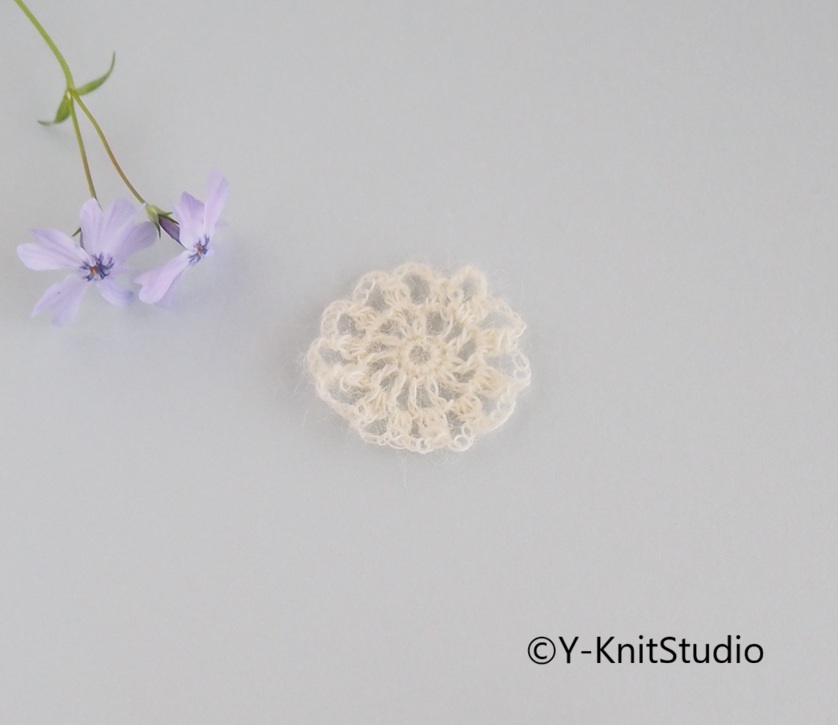 お花レース　 flower lace motifs