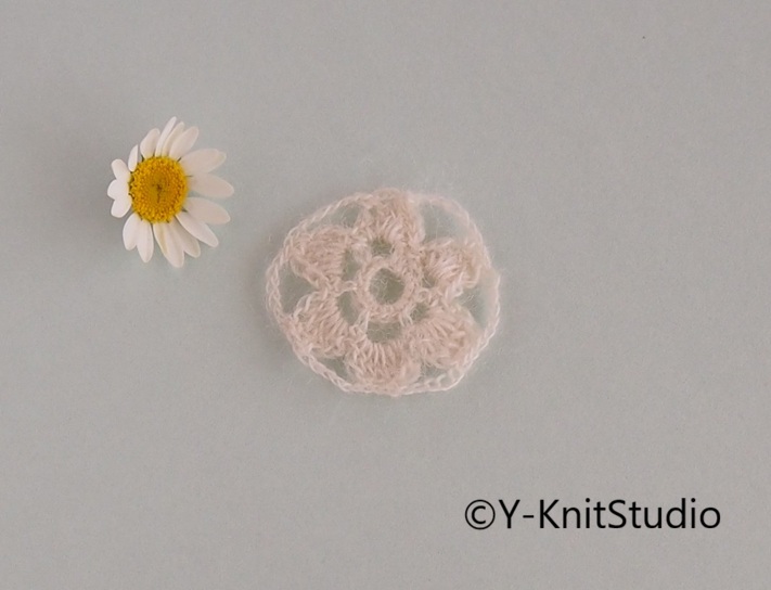 お花レース　 flower lace motifs
