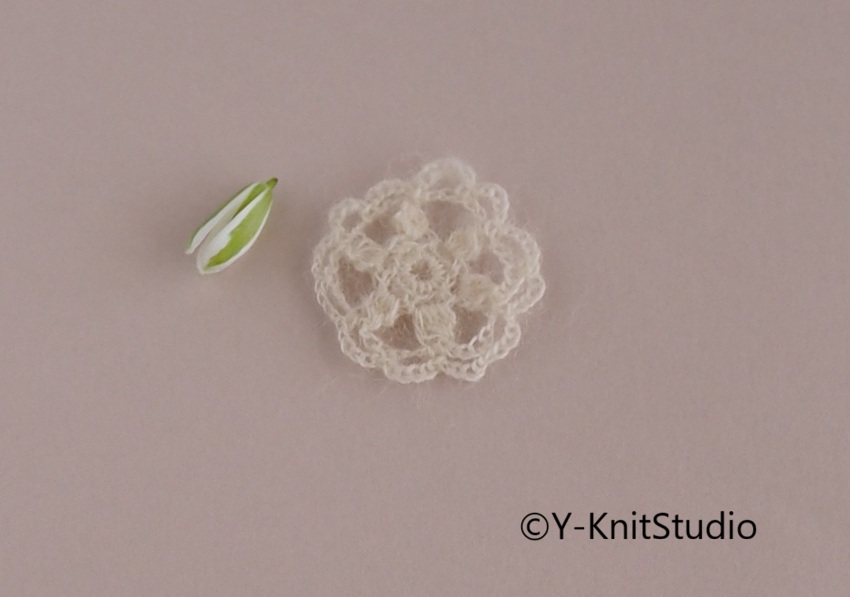 お花レース　 flower lace motifs