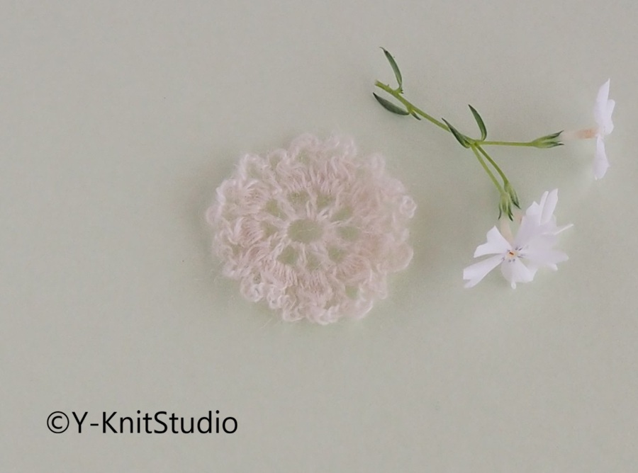 お花レース　 flower lace motifs