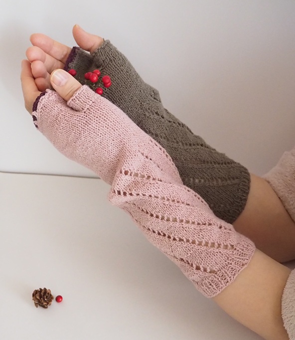 アシンメトリーアームウォーマー Asymmetrical colors arm warmers　
