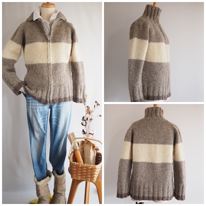 カウチンカーデ、Cowichan cardigan