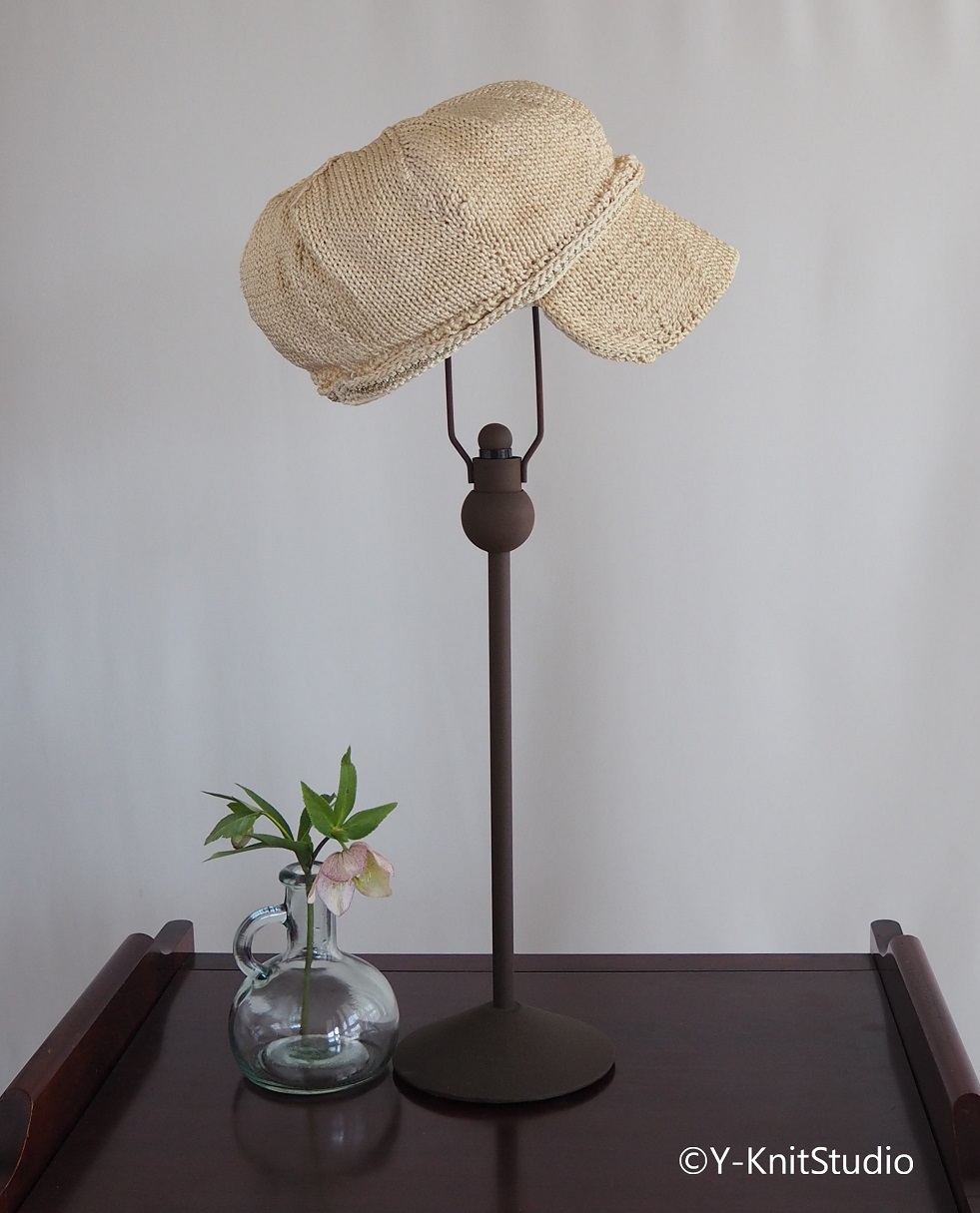 シルクのキャスケット、silk casquette