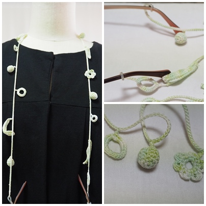 メガネ用ストラップ、a cord for glasses