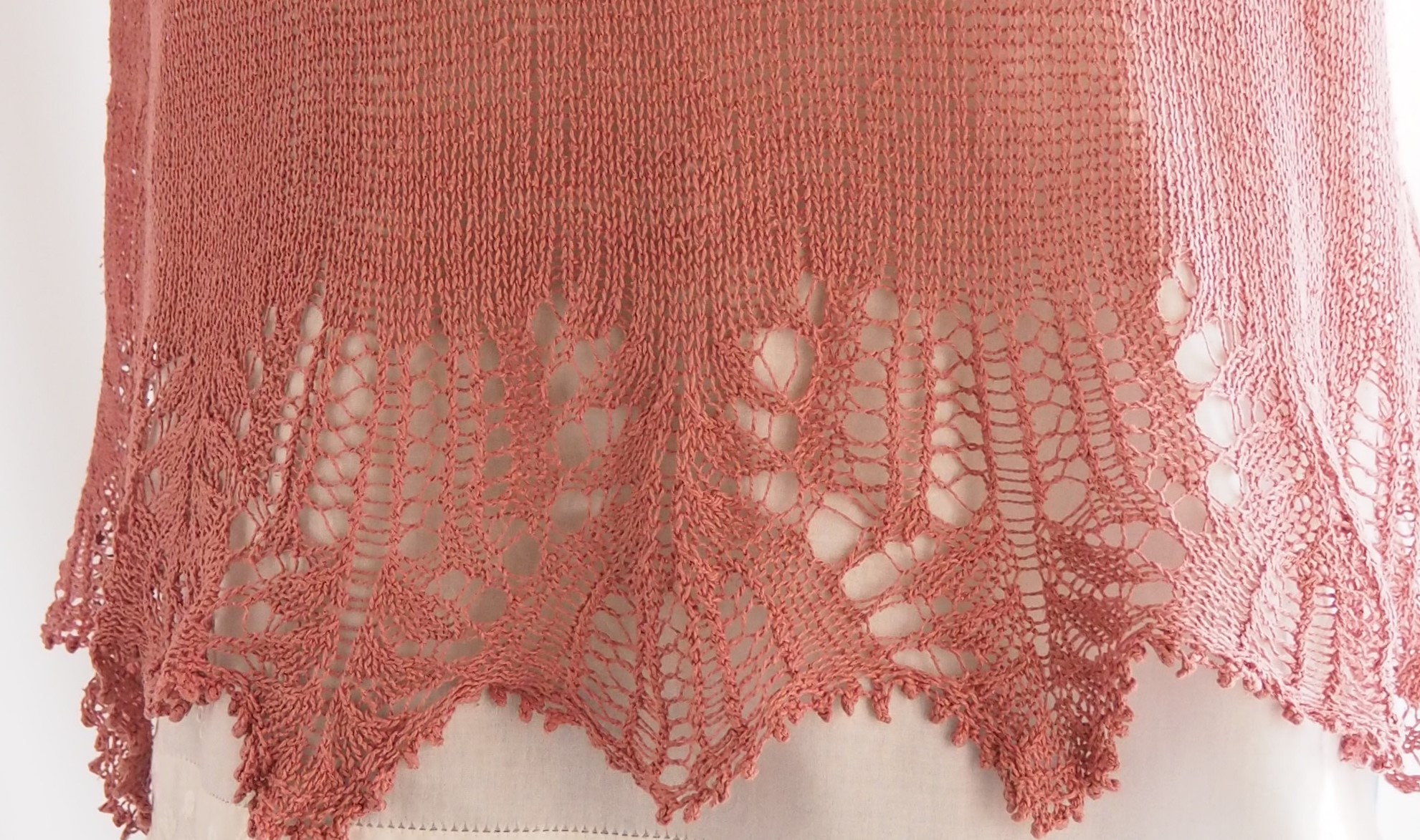紬セーター、summer sweater