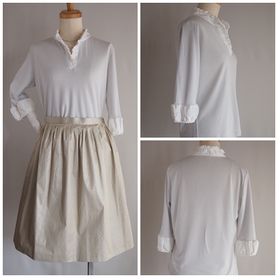 レース襟、lace collar